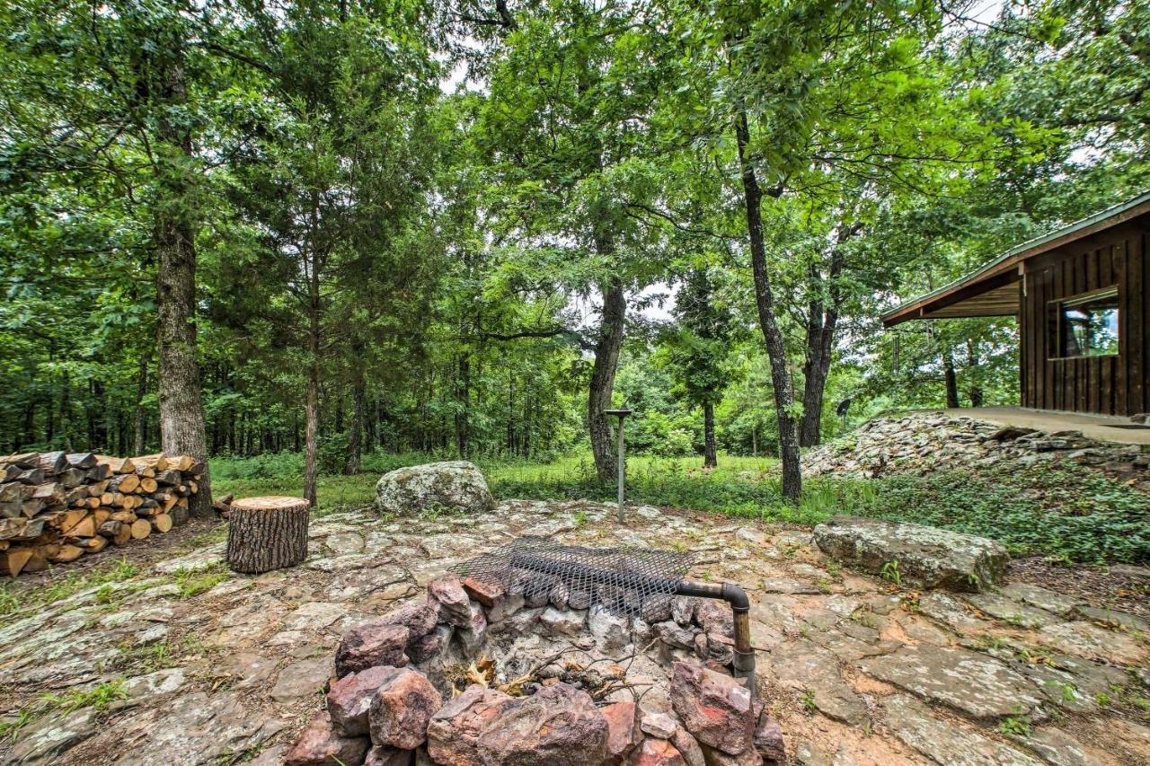 Pine Lodge Cabin On 450 Acres In Ozark Mountains Ponca Exterior foto