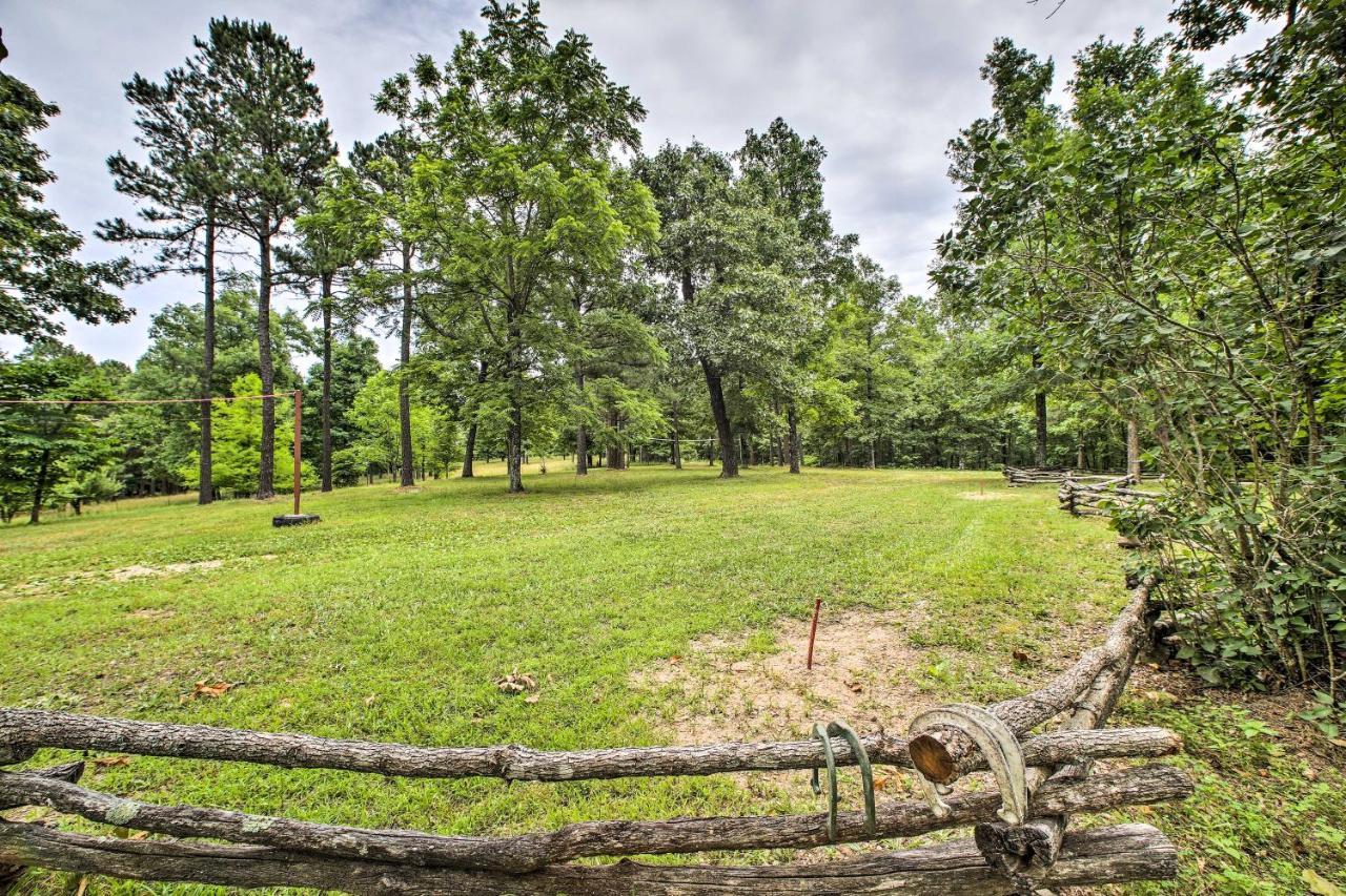 Pine Lodge Cabin On 450 Acres In Ozark Mountains Ponca Exterior foto