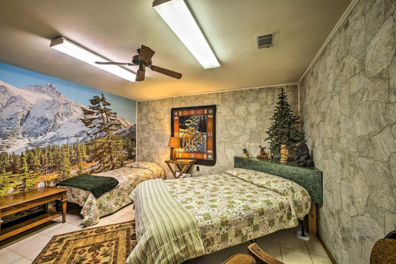 Pine Lodge Cabin On 450 Acres In Ozark Mountains Ponca Exterior foto