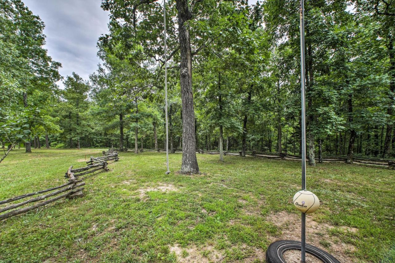 Pine Lodge Cabin On 450 Acres In Ozark Mountains Ponca Exterior foto
